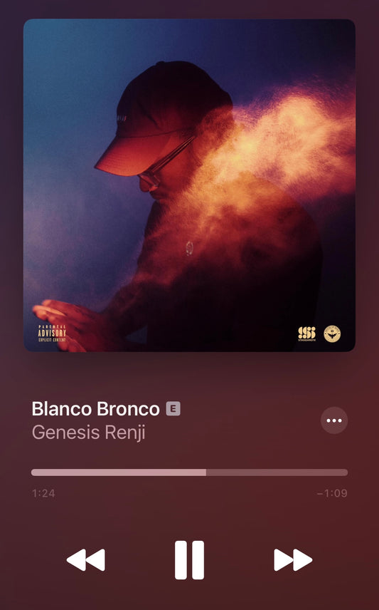 SONG OF THE WEEK: "BLANCO BRONCO" by Genesis Renji