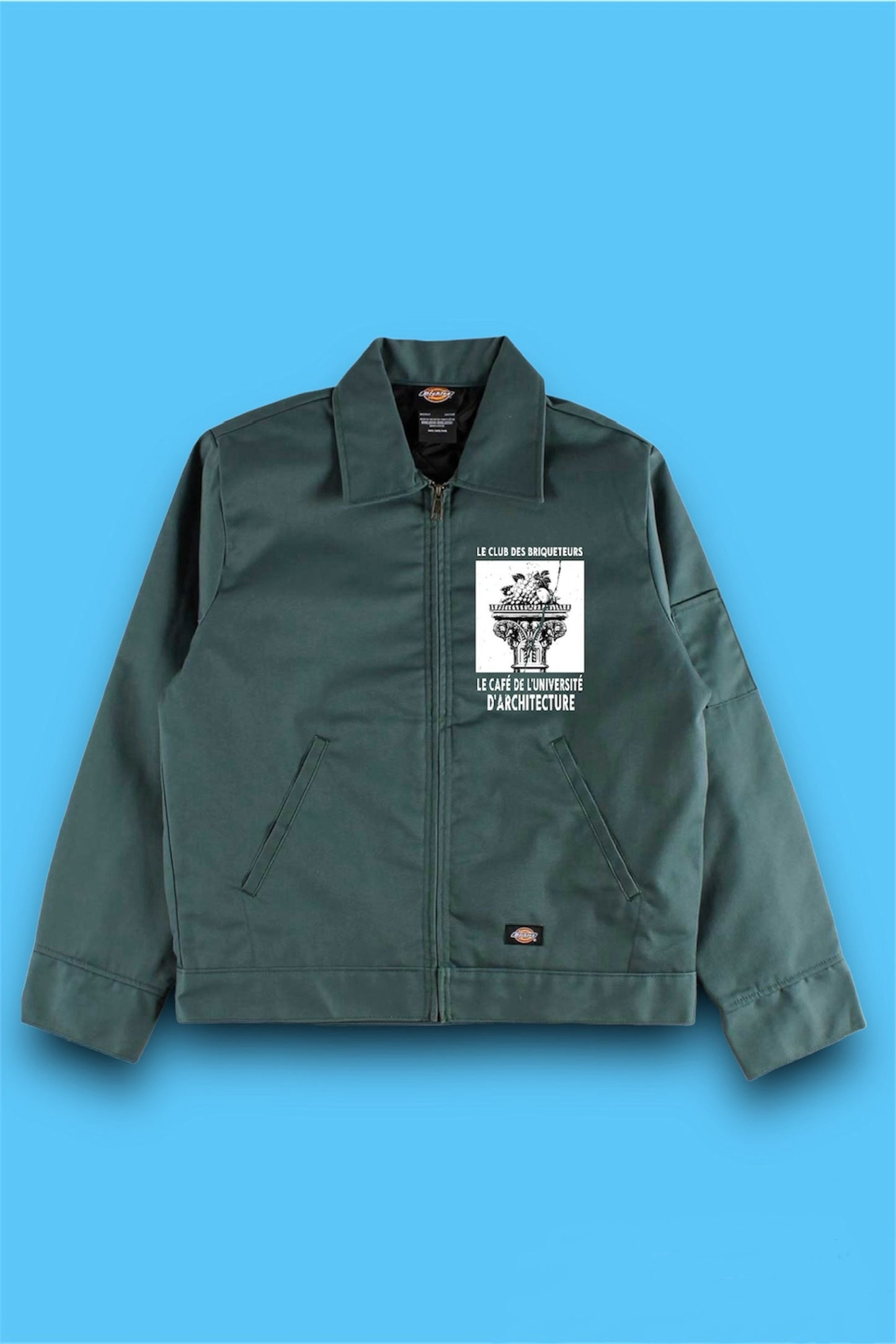 Breakfast With Champions x The Brick-Layer’s Club “FRUITS OF OUR LABOR” Insulated Work Jacket(LINCOLN GREEN)